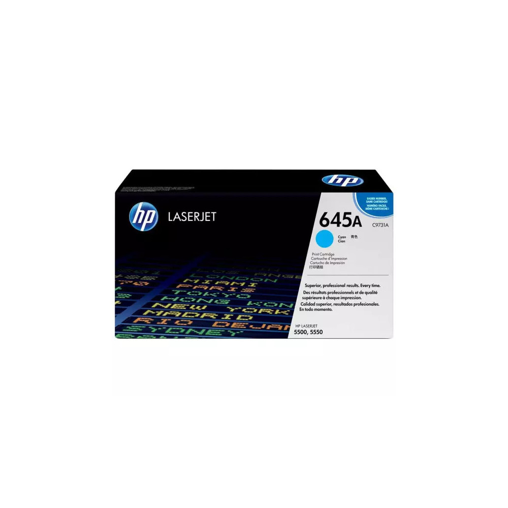 Toner HP 645A (C9731A)  Promo Prix Maroc
