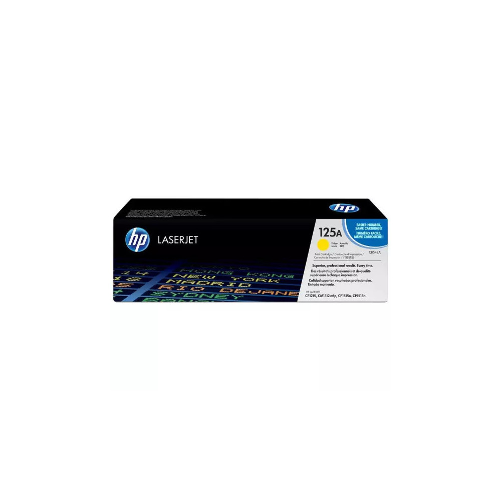 Toner HP 125A (CB542A)  Prix Maroc Imbattable