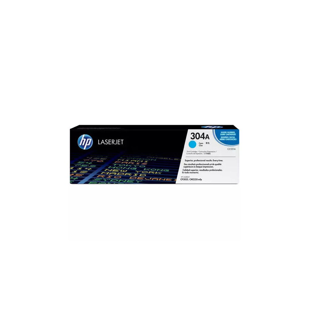 Toner HP 304A (CC531A)  Offre Prix Maroc