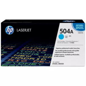 Toner HP 504A (CE251A)  Promo Prix Maroc