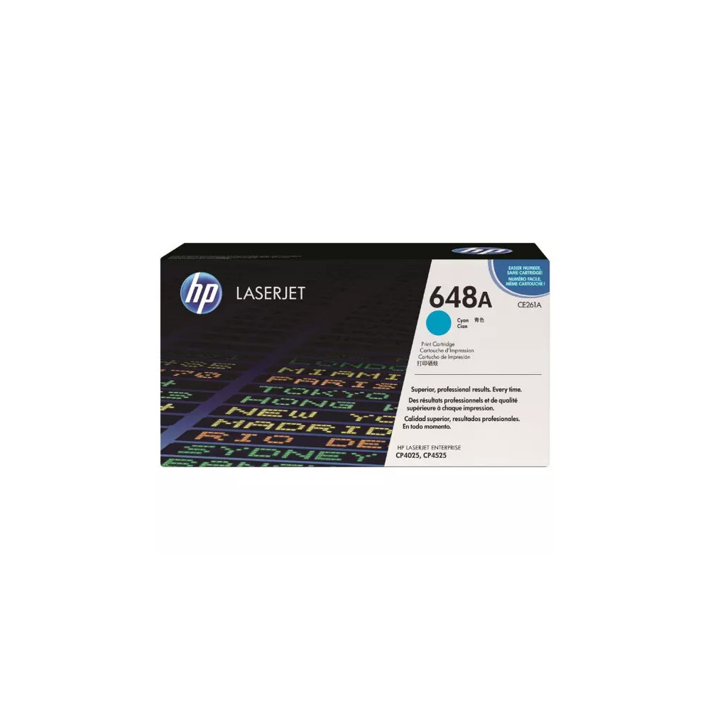 Toner HP 648A (CE261A)  Prix Maroc Pas Cher