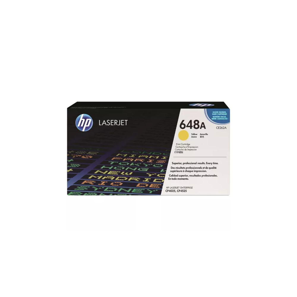 Toner HP 648A (CE262A)  Meilleur Prix Maroc