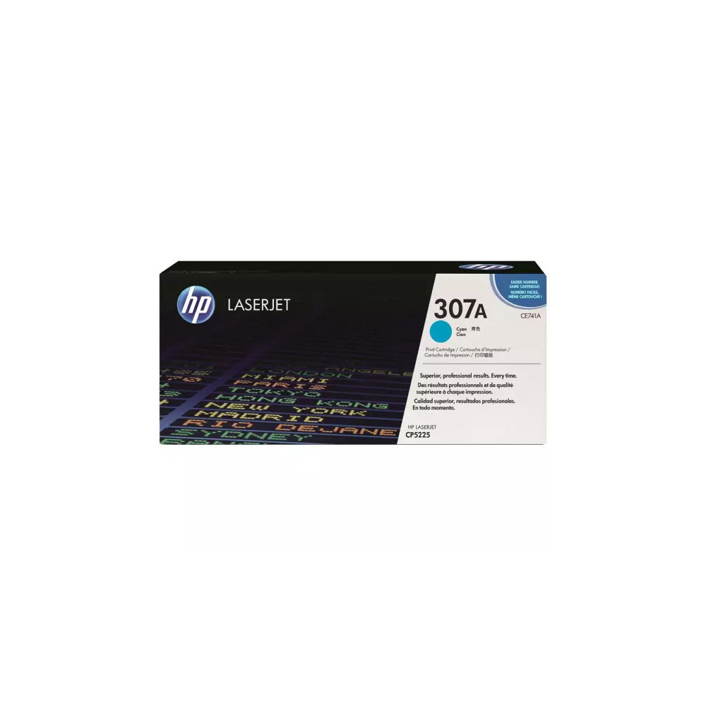 Toner HP 307A (CE741A)  Prix Maroc Imbattable