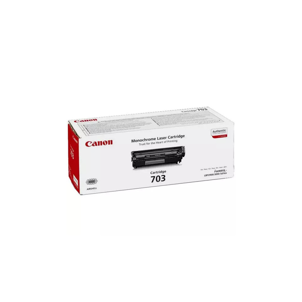 Toner CANON d'origine EP703 (COL1329) noir