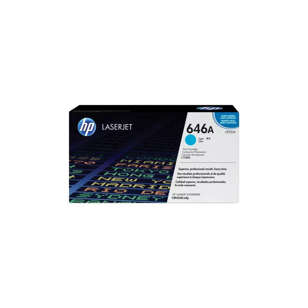 Toner HP 646A (CF031A)  Meilleur Prix Maroc