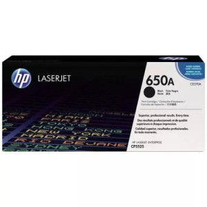 Toner HP 650A (CE270A)  Meilleur Prix Maroc