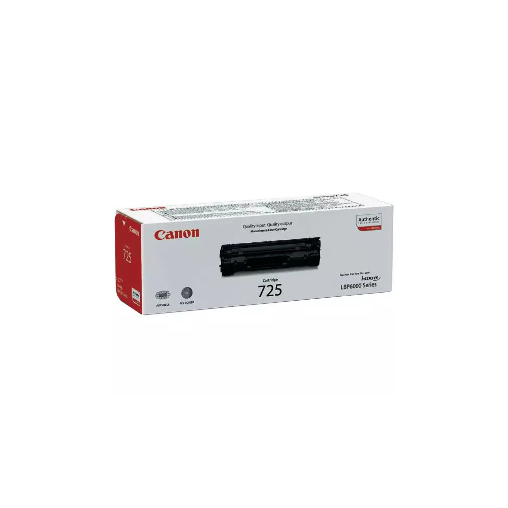Toner CANON d'origine 725 (3484B002) noir