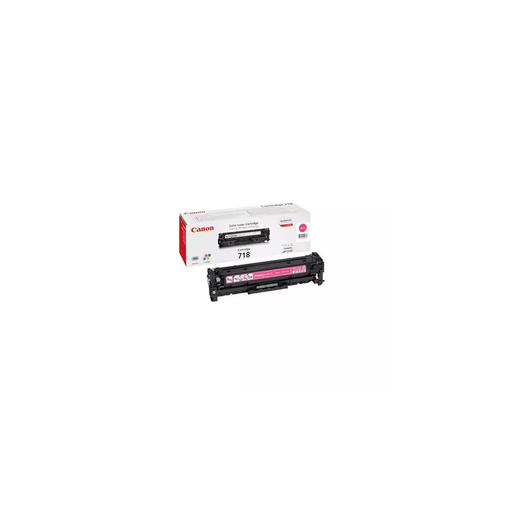 Toner CANON d'origine 718 (2660B002) magenta