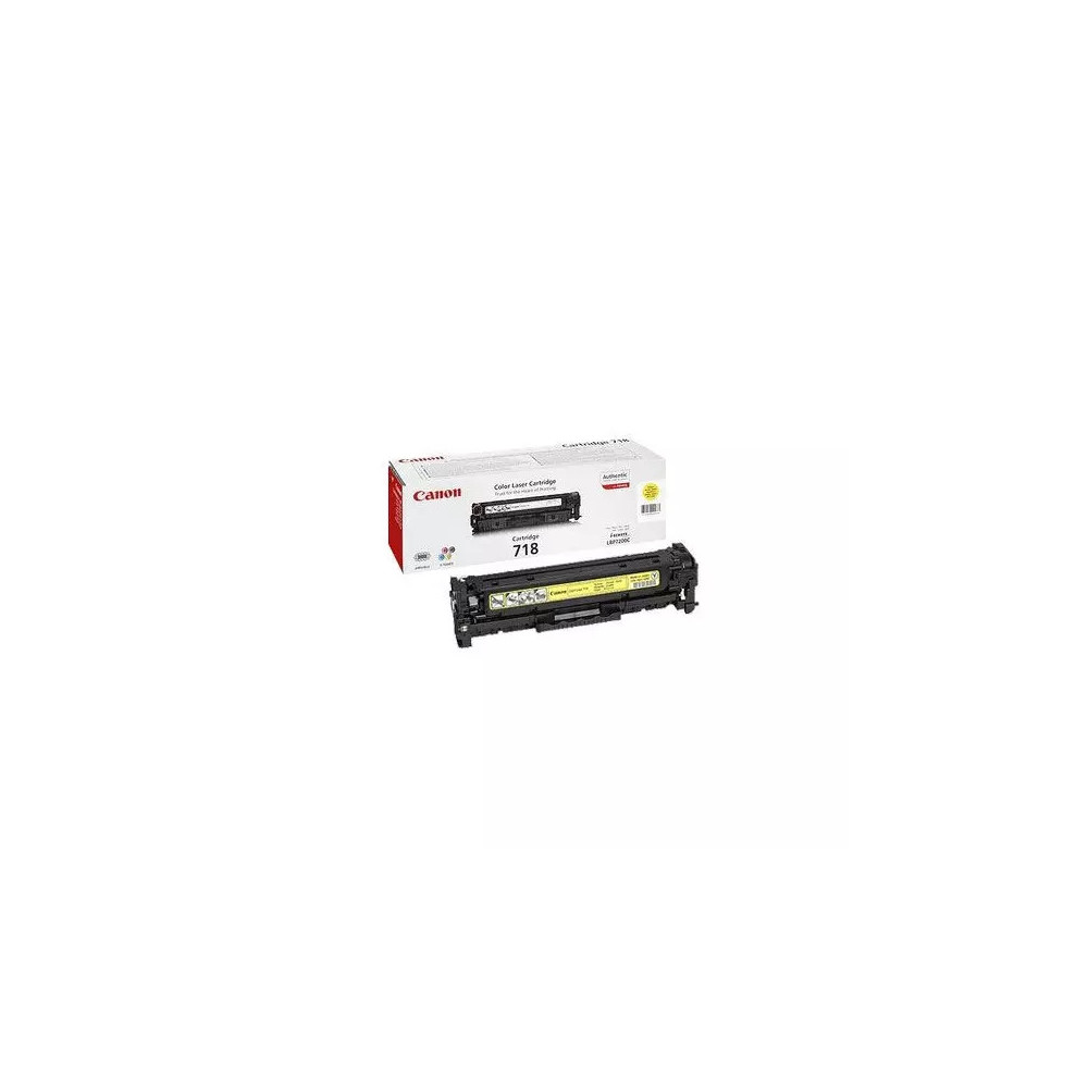 Toner CANON d'origine 718 (2659B002) jaune