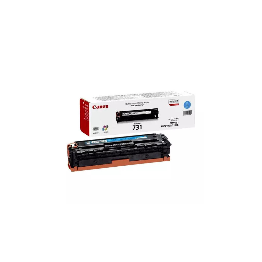 Toner CANON d'origine 731 (6271B002) cyan