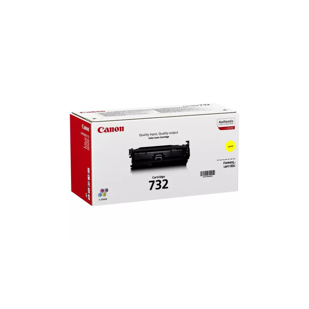 Toner CANON d'origine 732 (6260B002) jaune