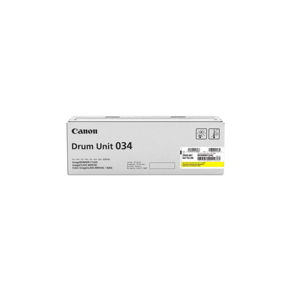 Toner CANON d'origine marque () jaune