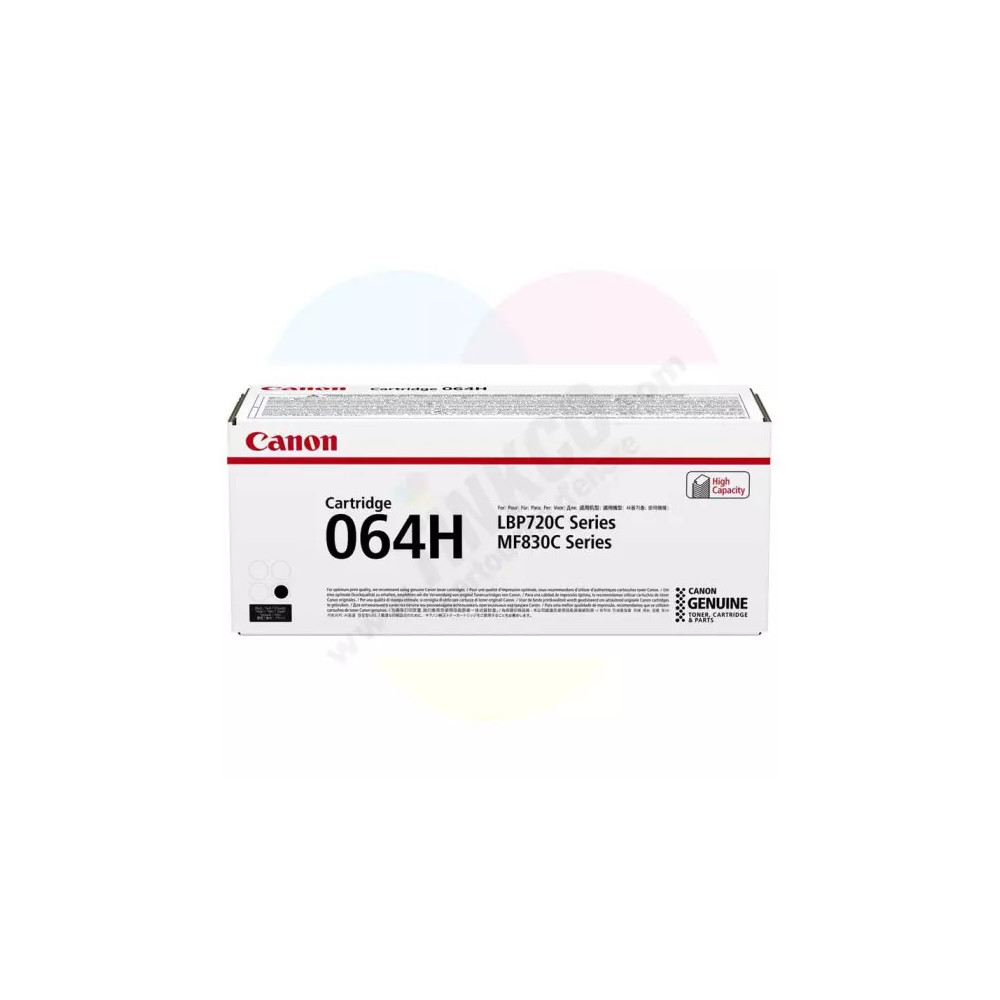 Toner CANON d'origine 064HBK (4938C001) noir