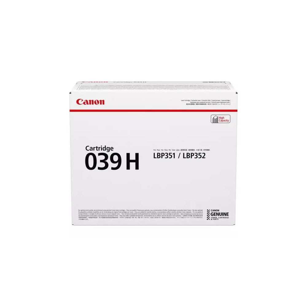 Toner CANON d'origine de () noir