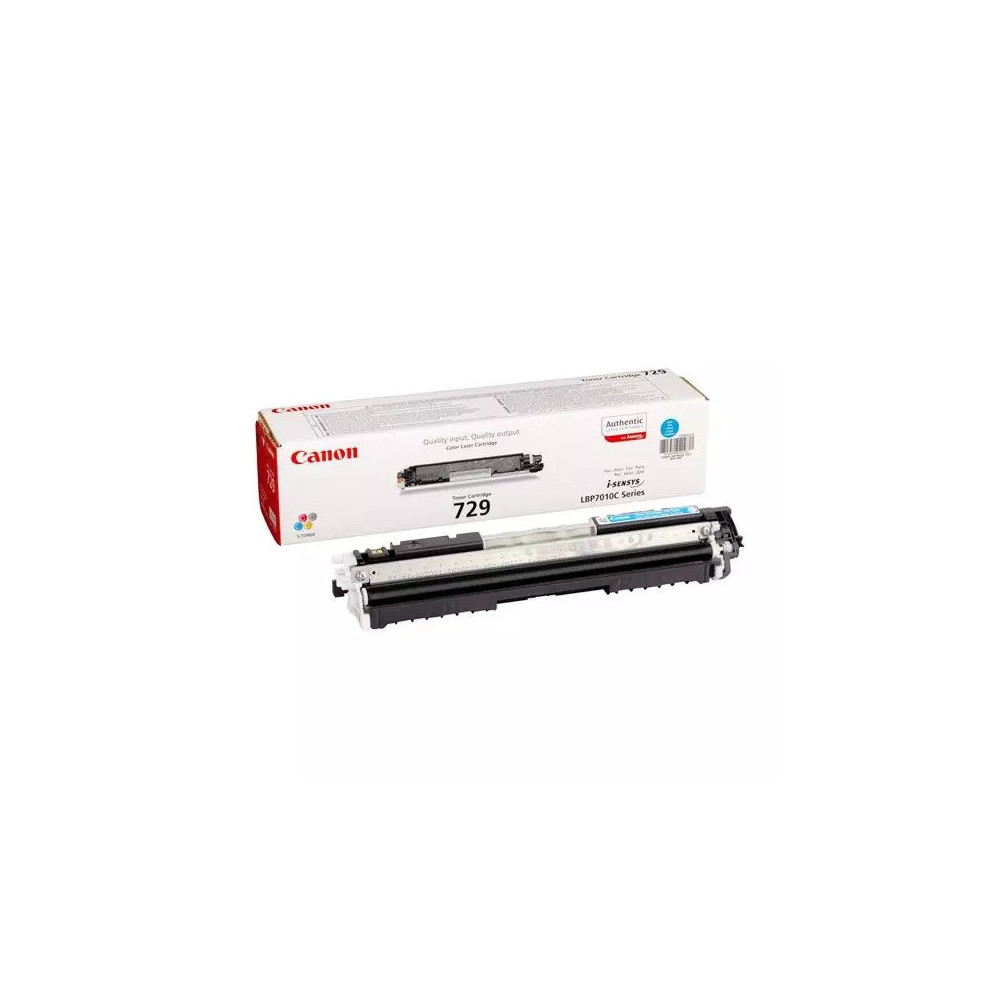 Toner CANON d'origine 729 (4369B002) cyan
