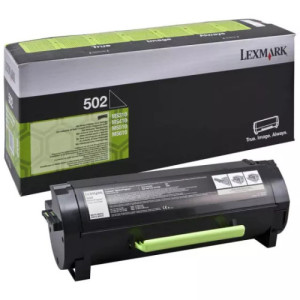 toner original Lexmark 502 (50F2000) noir