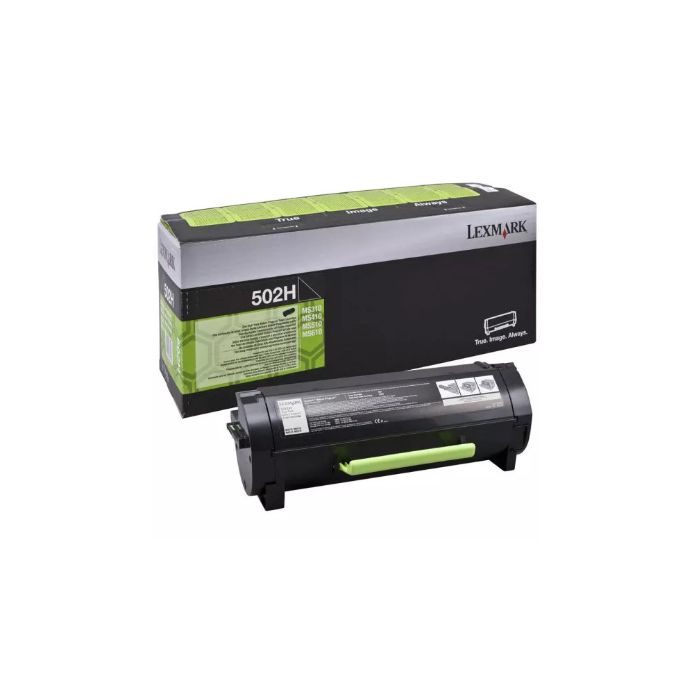 toner original Lexmark 502H (50F2H00) noir