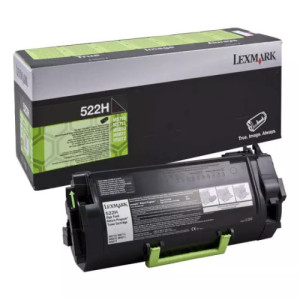 toner original Lexmark 522H (52D2H0E / 52D2H00) noir