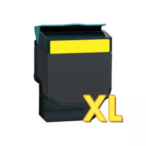 toner original Lexmark 702HY (70C2HY0) jaune