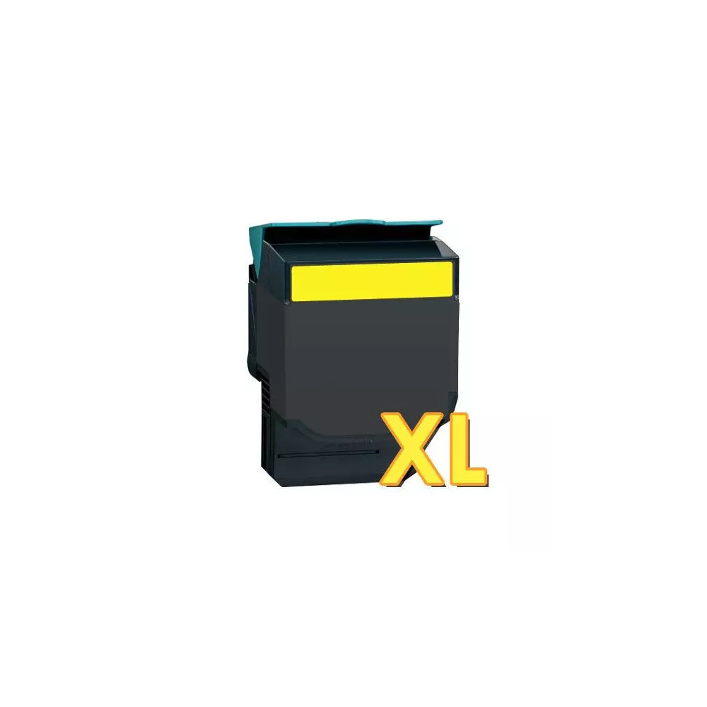 toner original Lexmark 702HY (70C2HY0) jaune