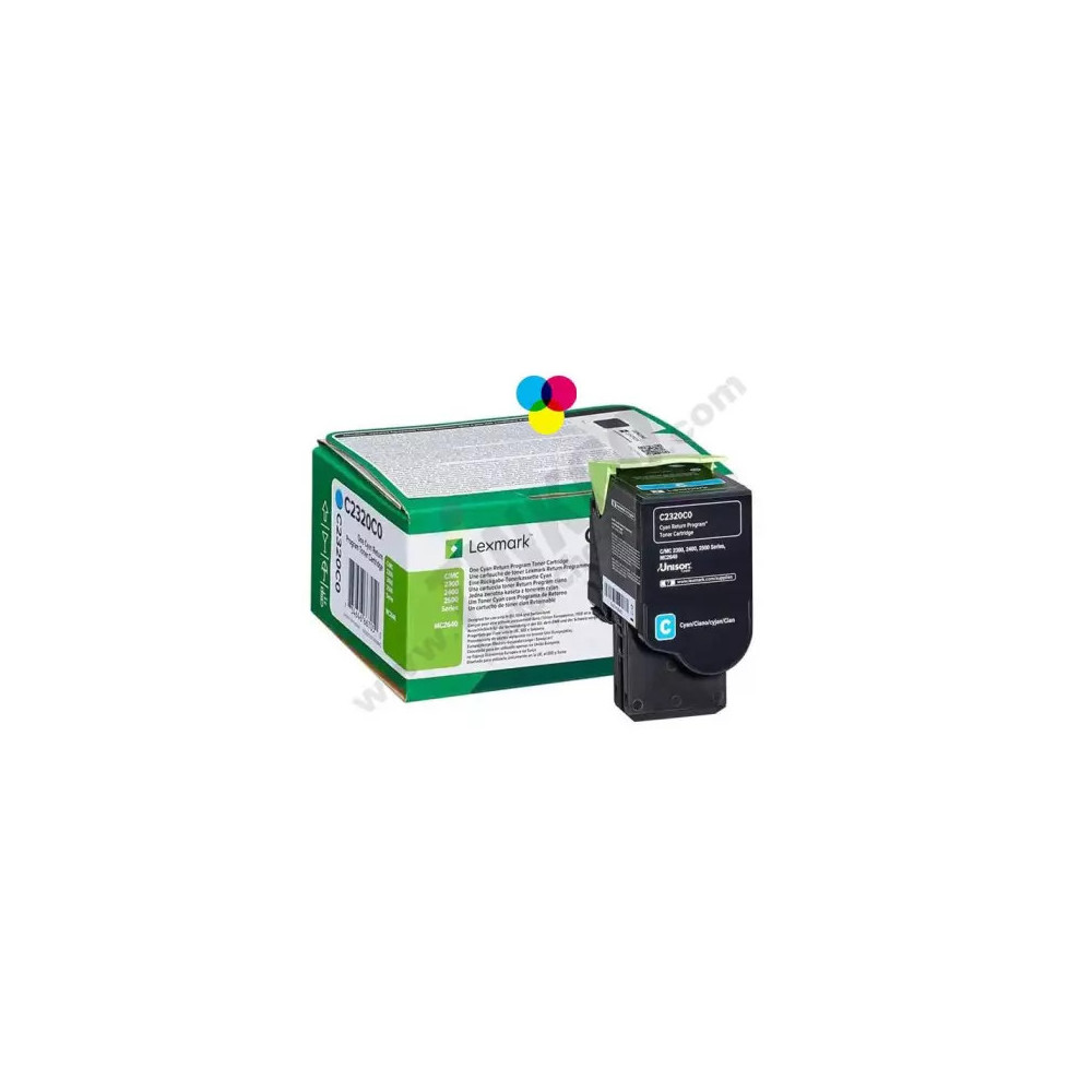 toner original Lexmark C2320C (C2320C0) cyan