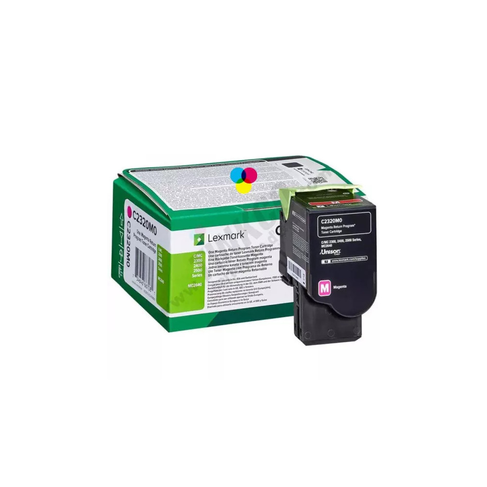 toner original Lexmark C2320M (C2320M0) magenta