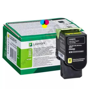 toner original Lexmark C2320Y (C2320Y0) jaune