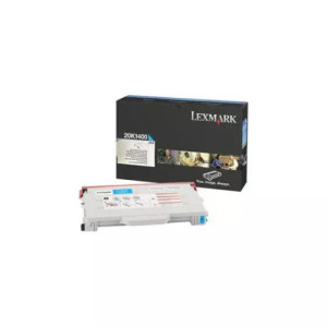 toner original Lexmark C510 (20K1400) cyan de 6600 pages