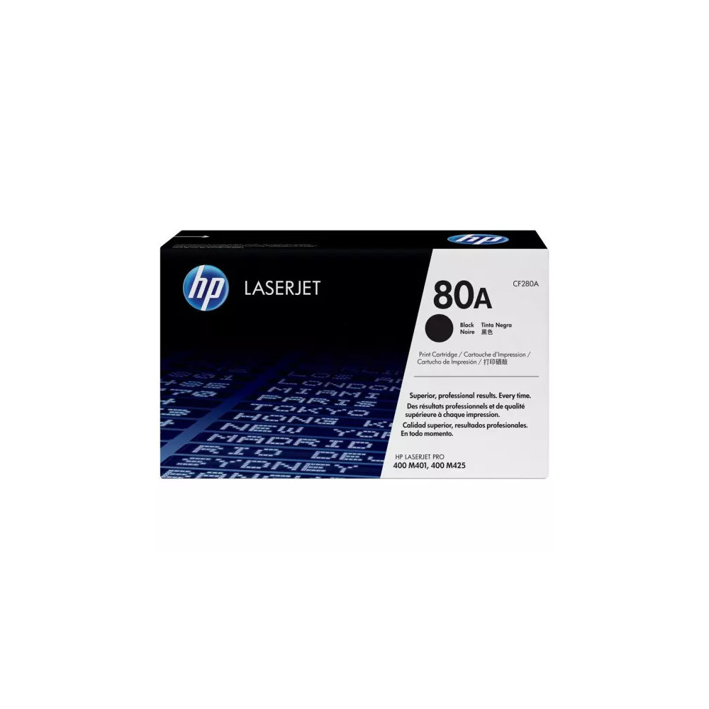 Toner HP 80A (CF280A)  Prix Maroc Officiel