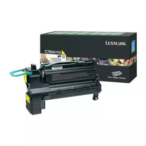 toner original Lexmark C792AY (0C792A1YG) jaune