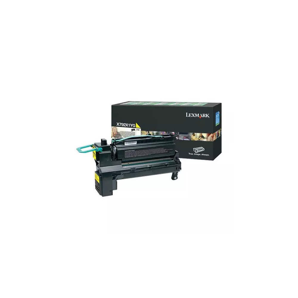toner original Lexmark C792X1Y (0C792X1YG) jaune