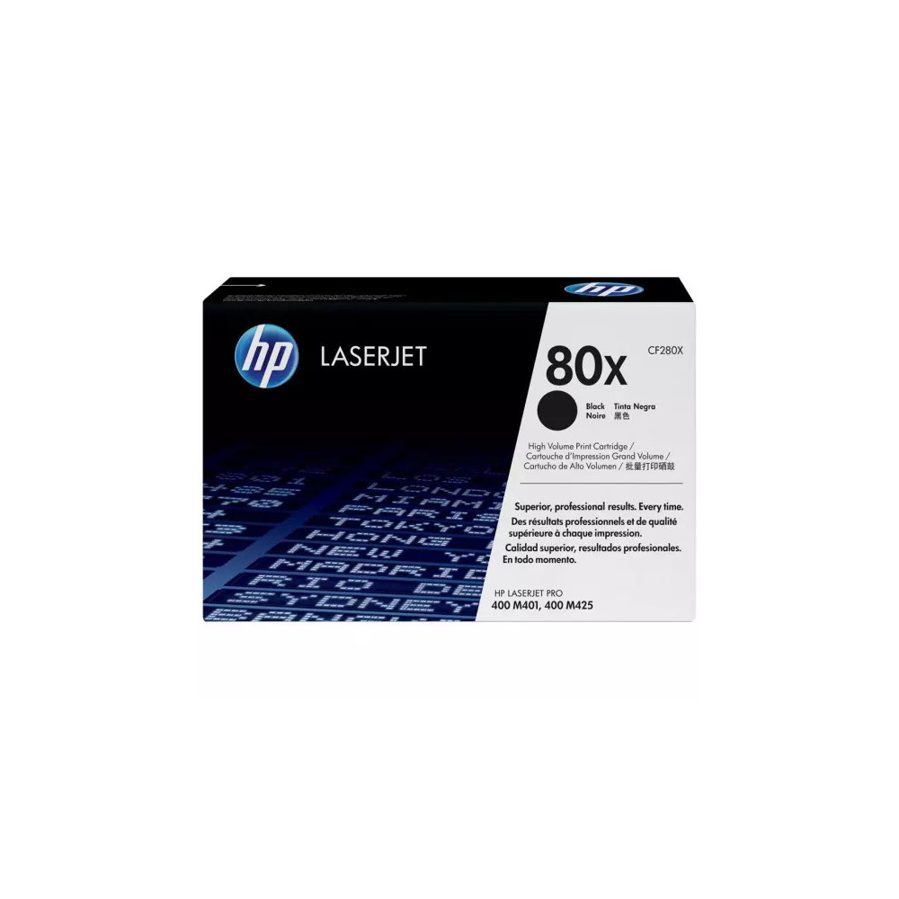 Toner HP 80X (CF280X)  Prix Maroc Pas Cher