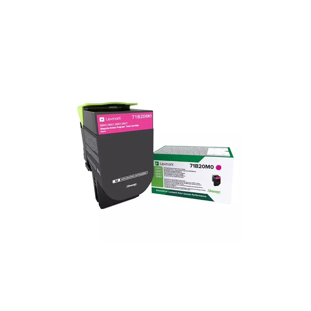 toner original Lexmark CS317 / CX317 (71B20M0) magenta