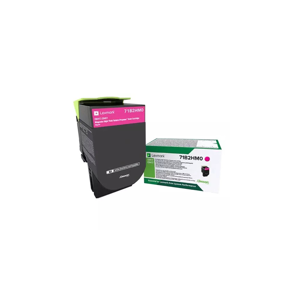 toner original Lexmark CS417 / CX417 (71B2HM0) magenta