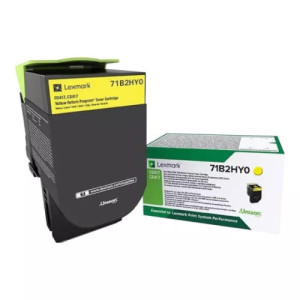 toner original Lexmark CS417 / CX417 (71B2HY0) jaune