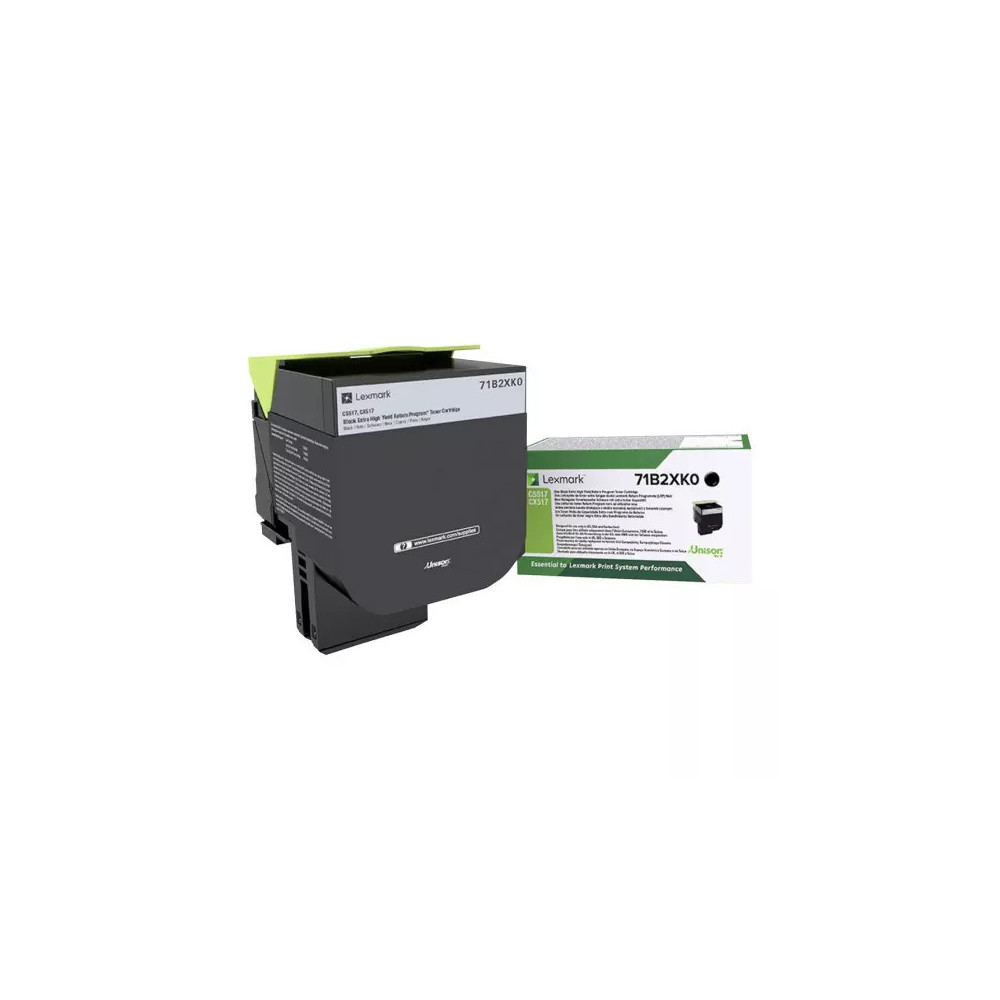 toner original Lexmark CS517 / CX517 (71B2XK0) noir