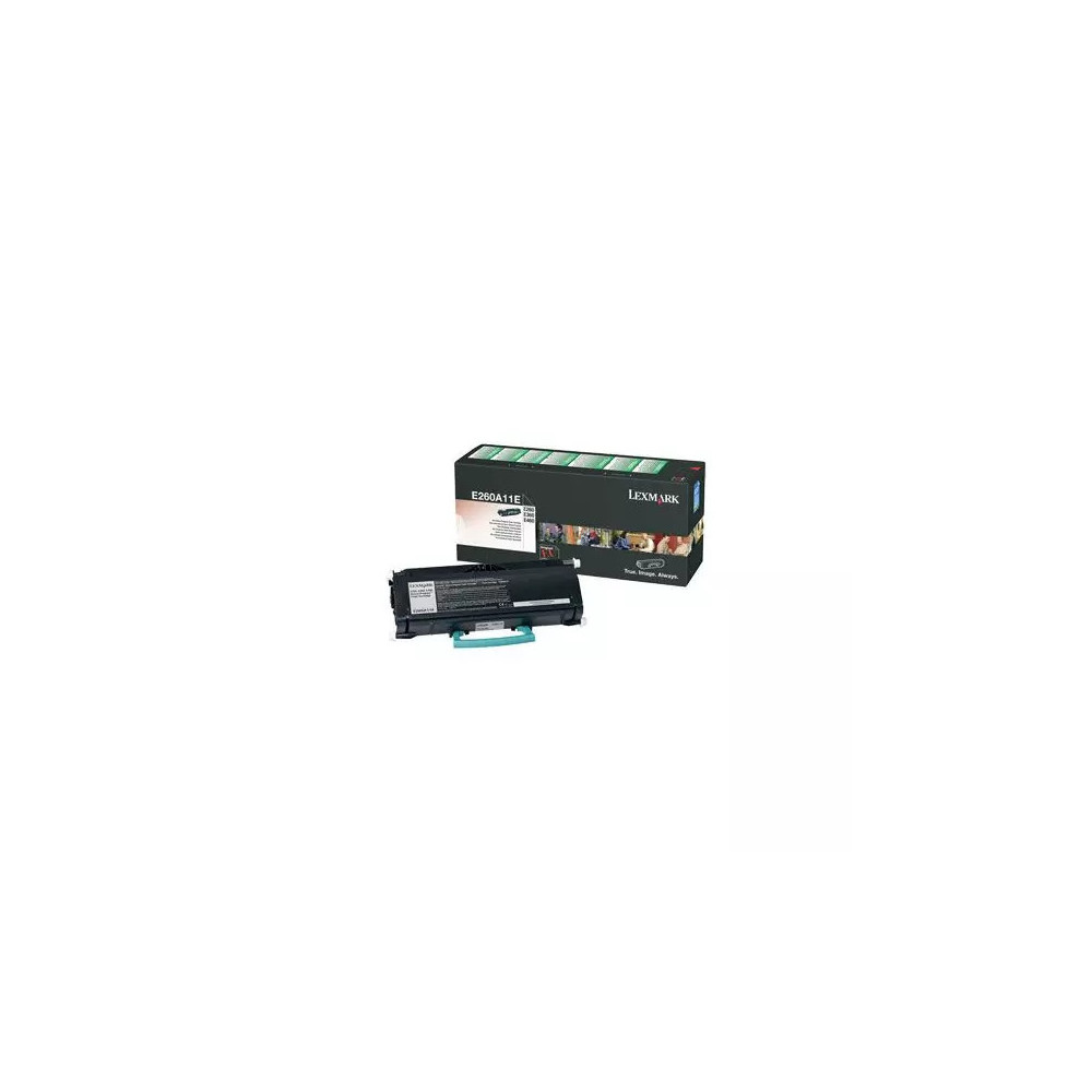 toner original Lexmark E260 (0E260A11E) noir