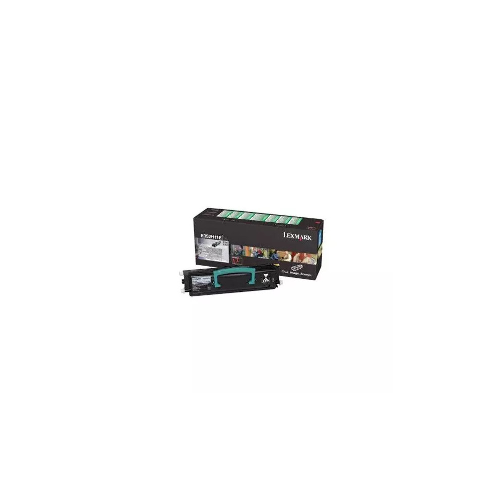 toner original Lexmark E352H (0E352H11E) noir