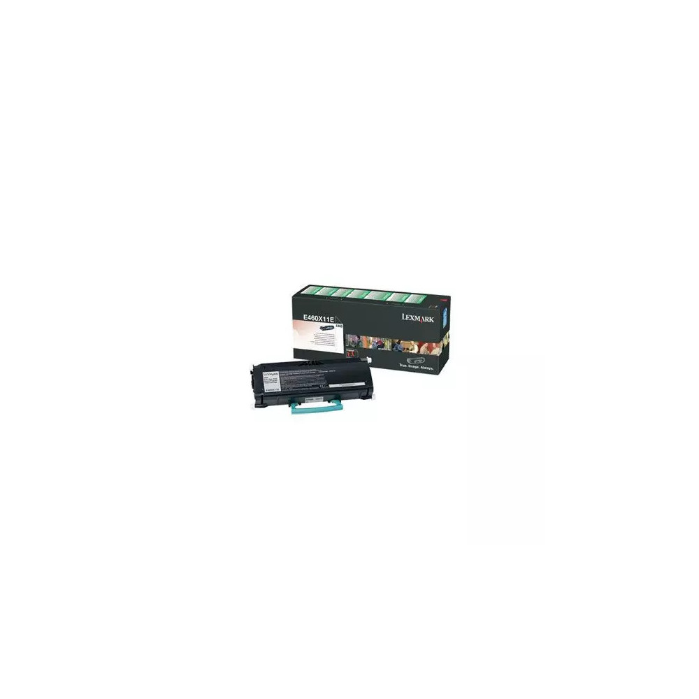 toner original Lexmark E460X (E460X11E) noir