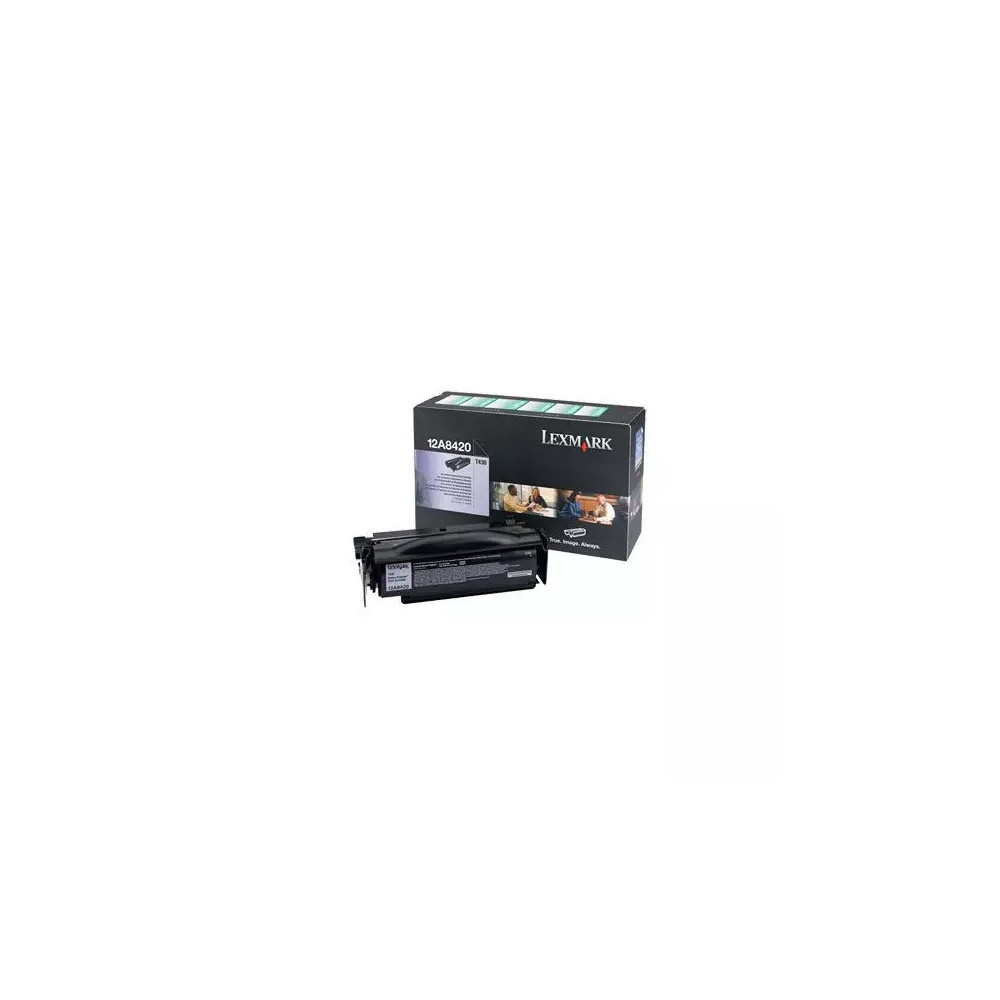 toner original Lexmark T430 (12A8420) noir
