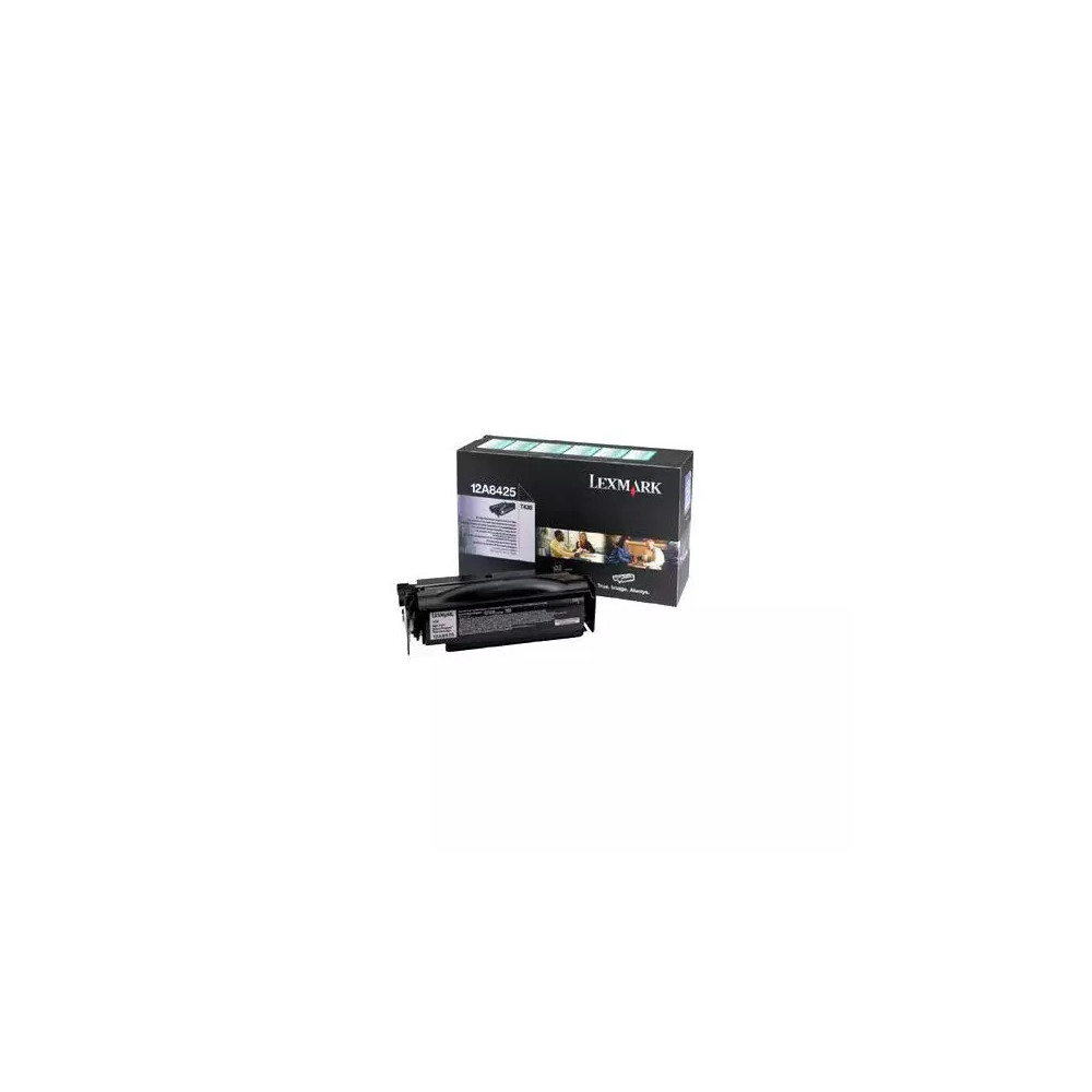 toner original Lexmark T430 (12A8425) noir