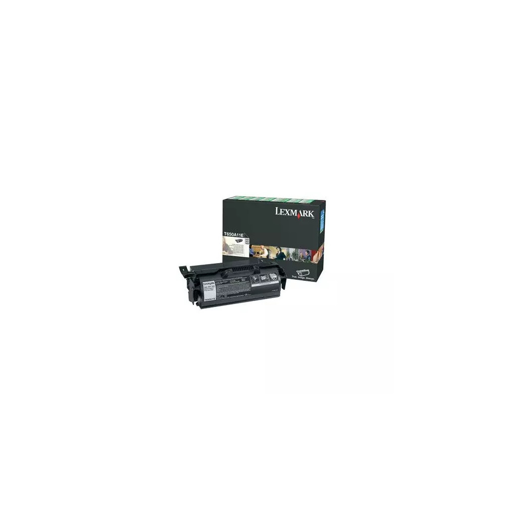 toner original Lexmark T650 (0T650A11E) noir