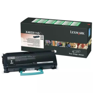 toner original Lexmark X463X (X463X11G) noir