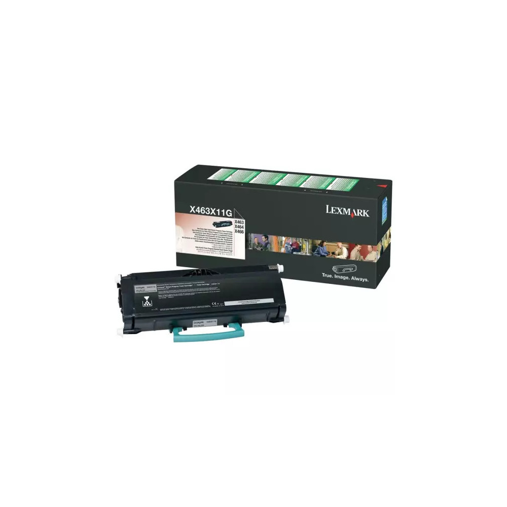 toner original Lexmark X463X (X463X11G) noir