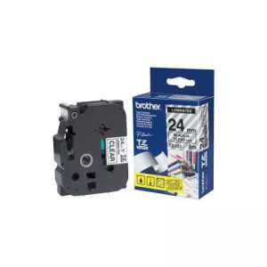 Cassette à ruban Brother TZe-161 36mm noir/transparent