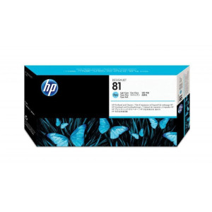 Tête d'impression HP 81 cyan clair + nettoyage prix Maroc