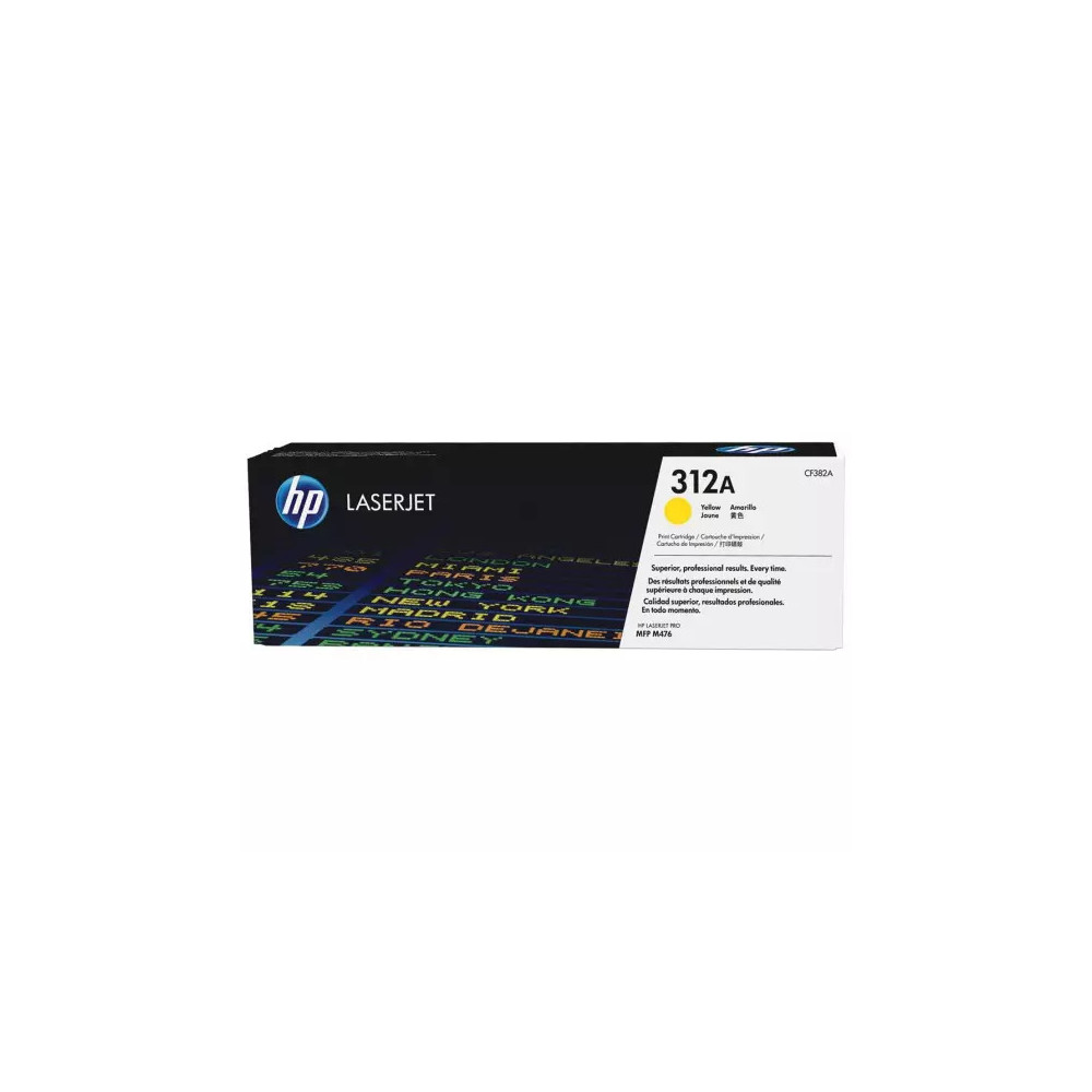 Toner HP 312A (CF382A)  Meilleur Prix Maroc